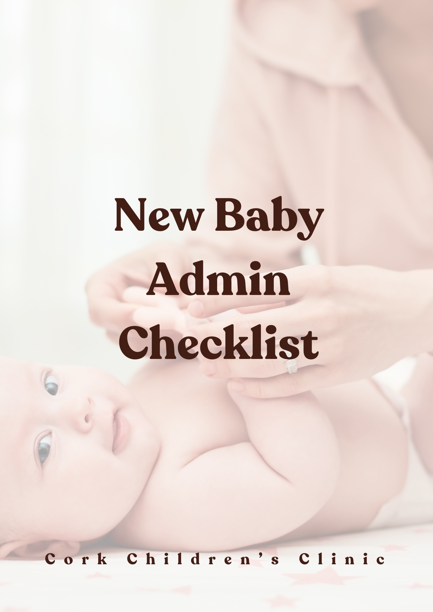 New Baby Admin Checklist