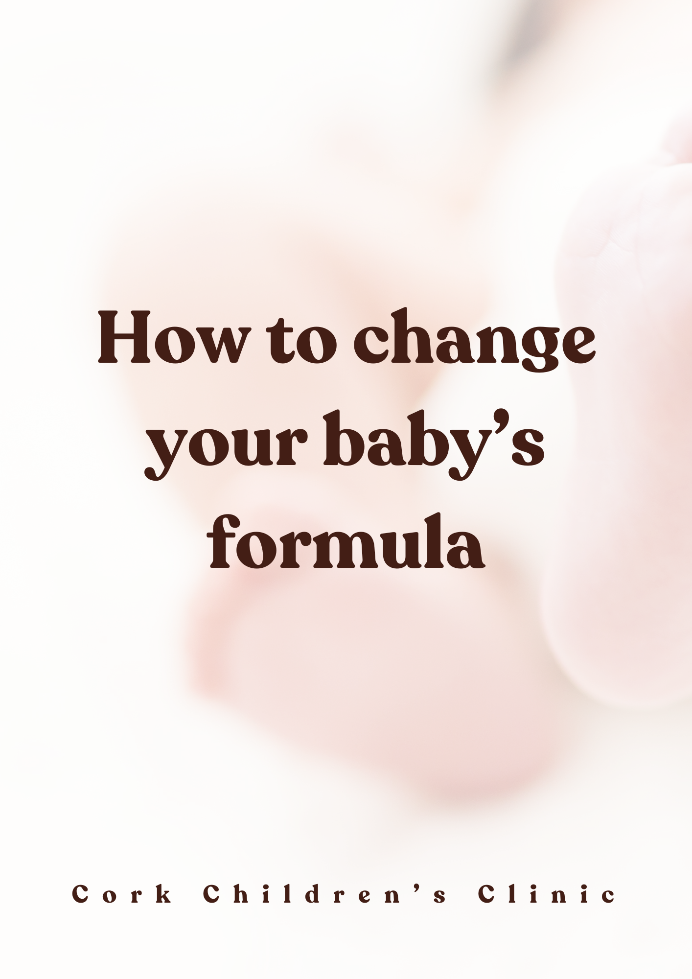 Transitioning your baby to a new formula